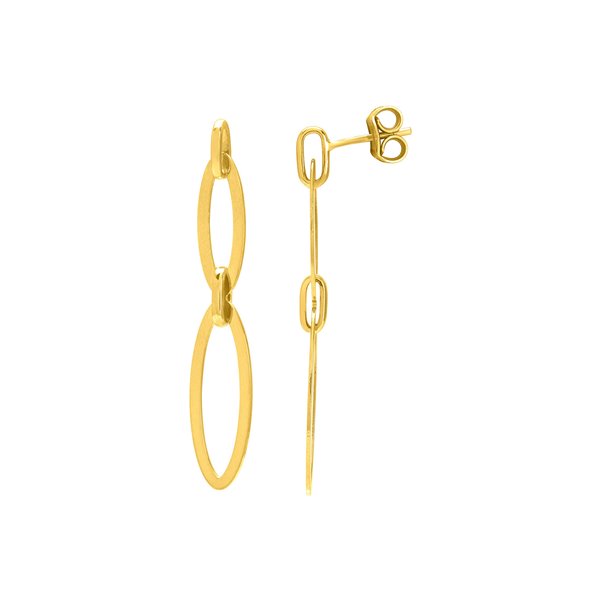 Boucles d'oreilles pendantes Or Jaune 750