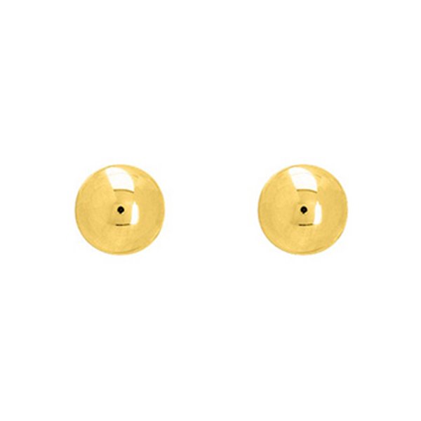 Boucles d'oreilles clou 4mm Or Jaune 750