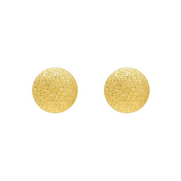 Boucles d'oreilles clou 4mm Or Jaune 750