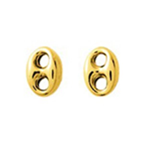 Boucles d'oreilles clou Or Jaune 375