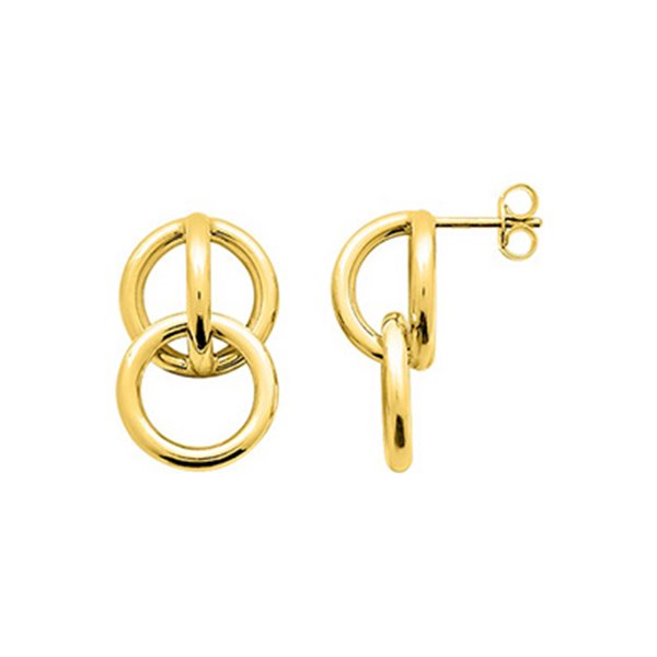 Boucles d'oreilles Or Jaune 750