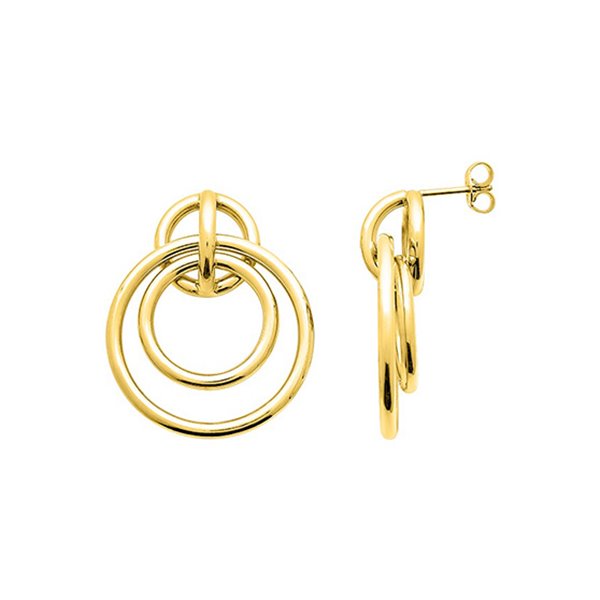 Boucles d'oreilles Or Jaune 750