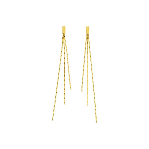 Boucles d'oreilles pendantes Or Jaune 750