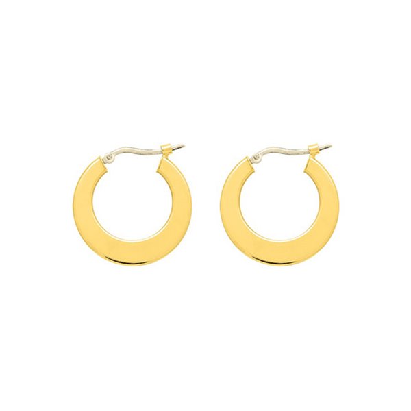 Boucles d'oreilles créoles Or Jaune 750