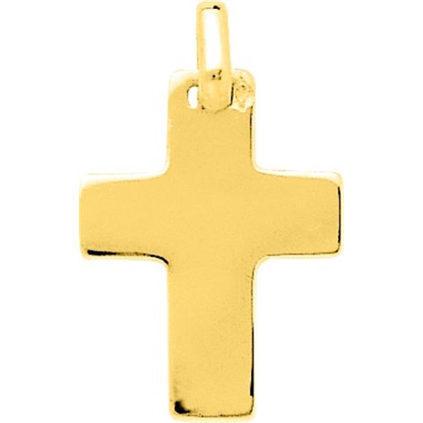 Pendentif croix Or Jaune 750