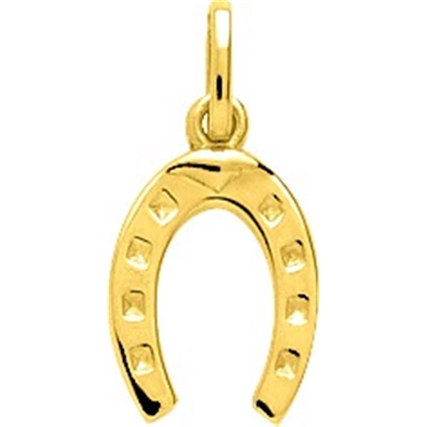 Pendentif fer à cheval Or Jaune 750