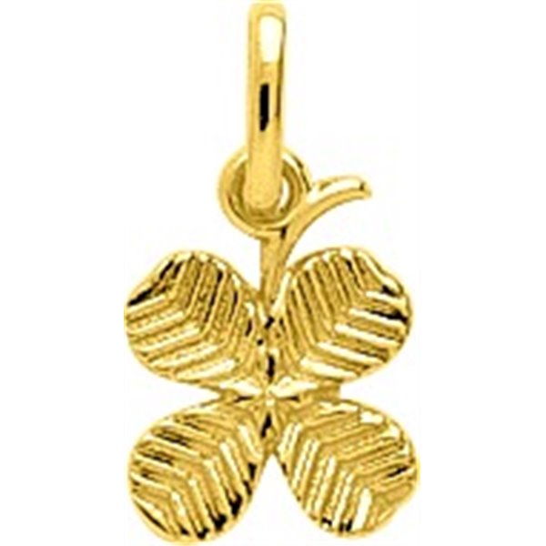 Pendentif trèfle Or Jaune 750