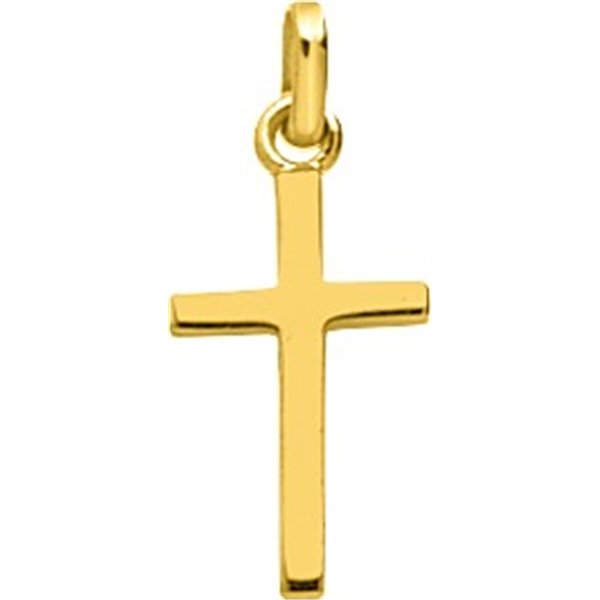 Pendentif croix Or Jaune 750