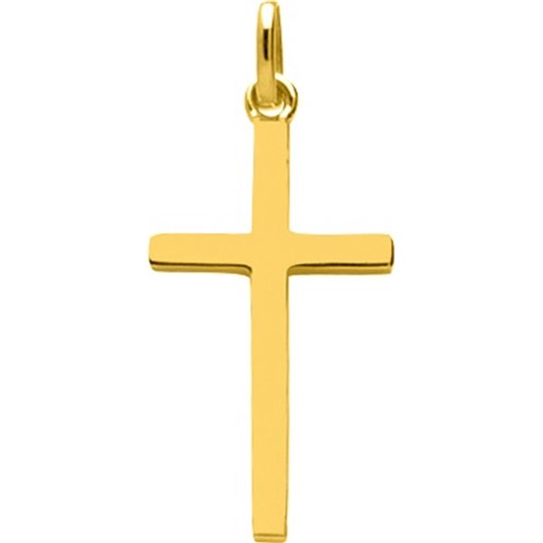 Pendentif croix Or Jaune 750