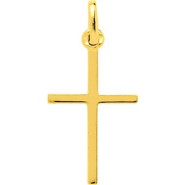 Pendentif croix Or Jaune 750