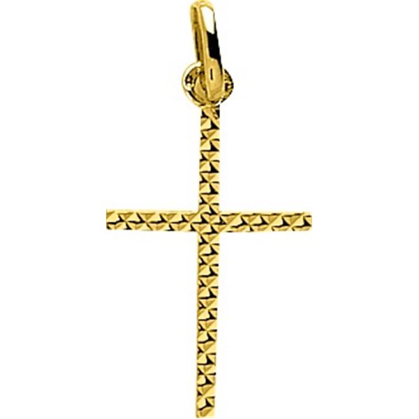 Pendentif croix Or Jaune 750