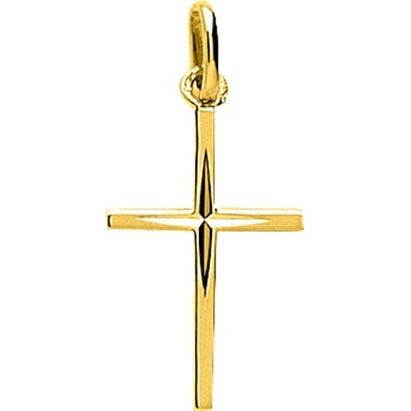 Pendentif croix Or Jaune 750