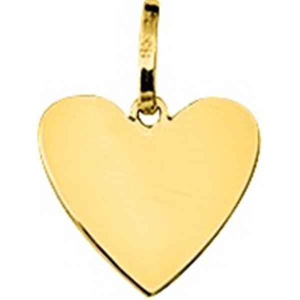 Pendentif coeur Or Jaune 375