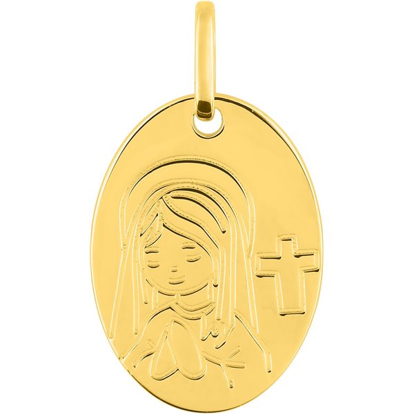 Médaille Or Jaune 375