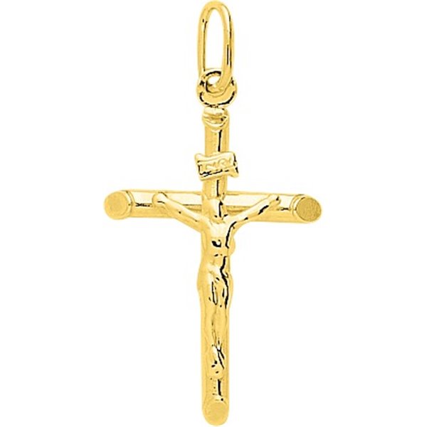 Pendentif croix Or Jaune 375