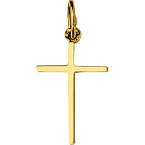 Pendentif croix Or Jaune 750