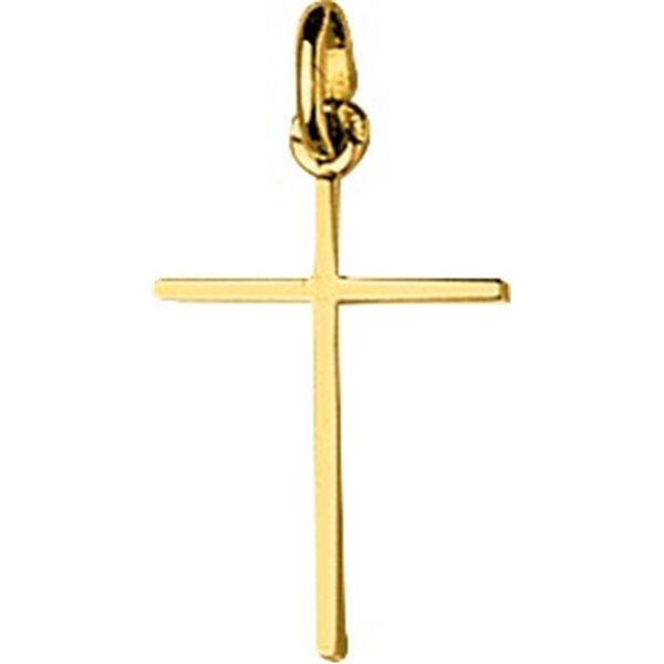 Pendentif croix Or Jaune 750