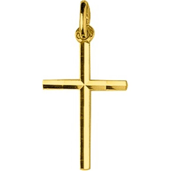 Pendentif croix Or Jaune 750