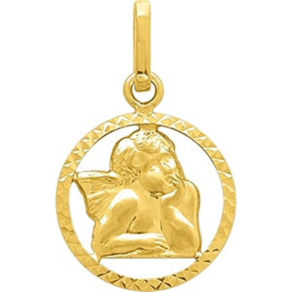 Médaille ange Or Jaune 375