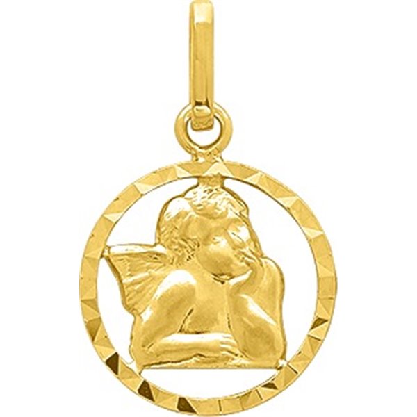 Médaille ange Or Jaune 375