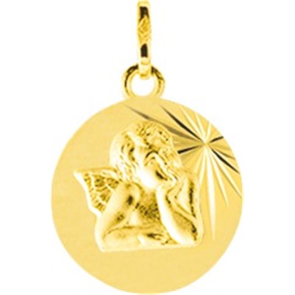 Médaille ange Or Jaune 375