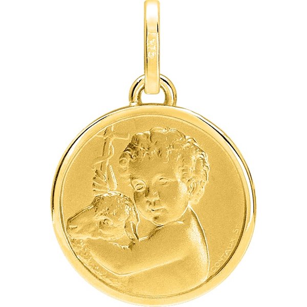 Médaille ange Or Jaune 375