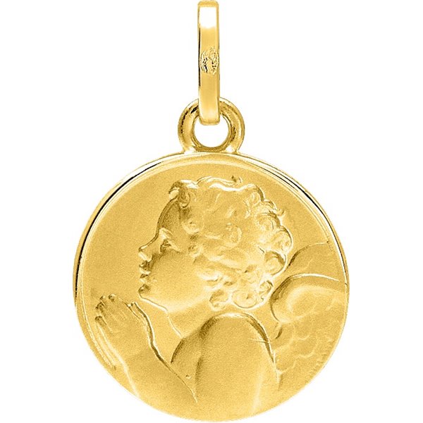 Médaille ange Or Jaune 375