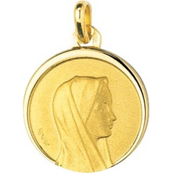 Médaille vierge Or Jaune 375