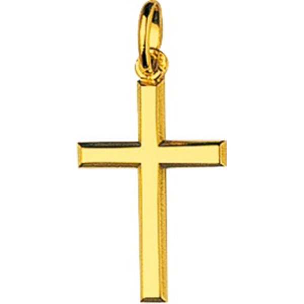 Pendentif croix Or Jaune 750