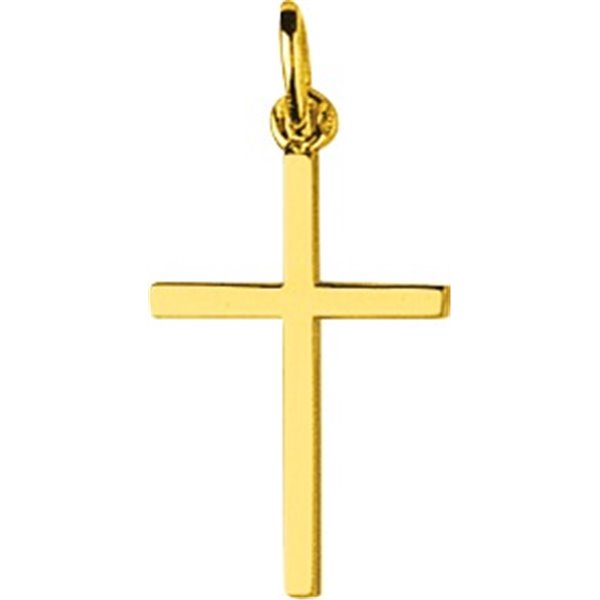 Pendentif croix Or Jaune 750