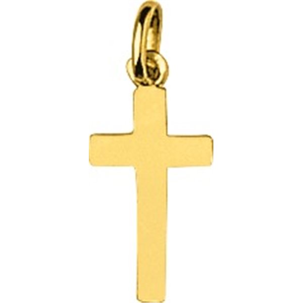 Pendentif croix Or Jaune 750