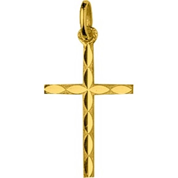 Pendentif croix Or Jaune 750