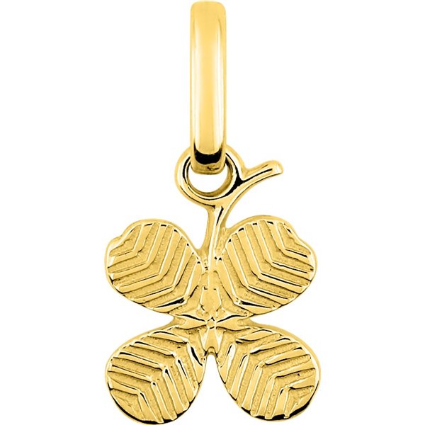 Pendentif trêfle Or Jaune 375