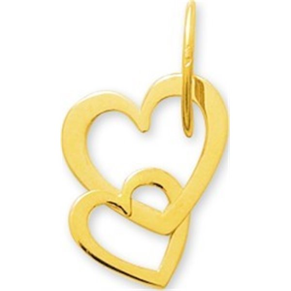 Pendentif coeur Or Jaune 375