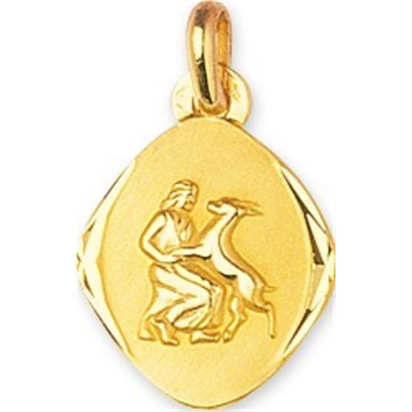 Médaille vierge Or Jaune 375