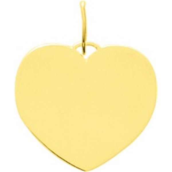 Pendentif coeur Or Jaune 750