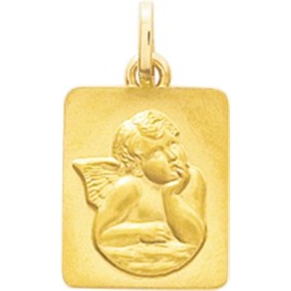 médaille ange Or Jaune 375