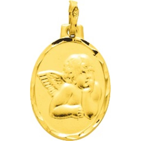 Médaille ange Or Jaune 375