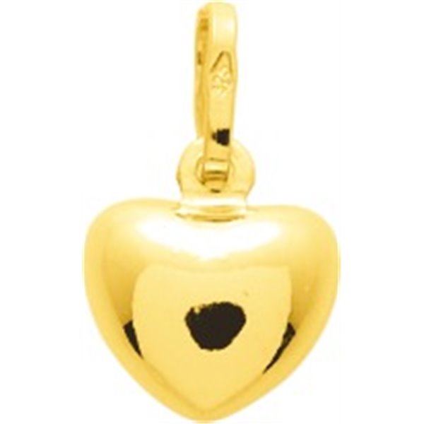 Pendentif coeur Or Jaune 375