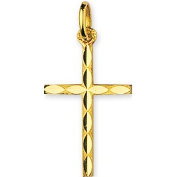 Pendentif croix Or Jaune 375