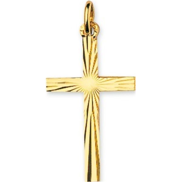 Pendentif croix Or Jaune 375