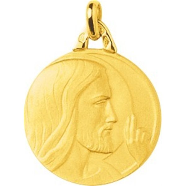 Médaille Christ Or Jaune 375