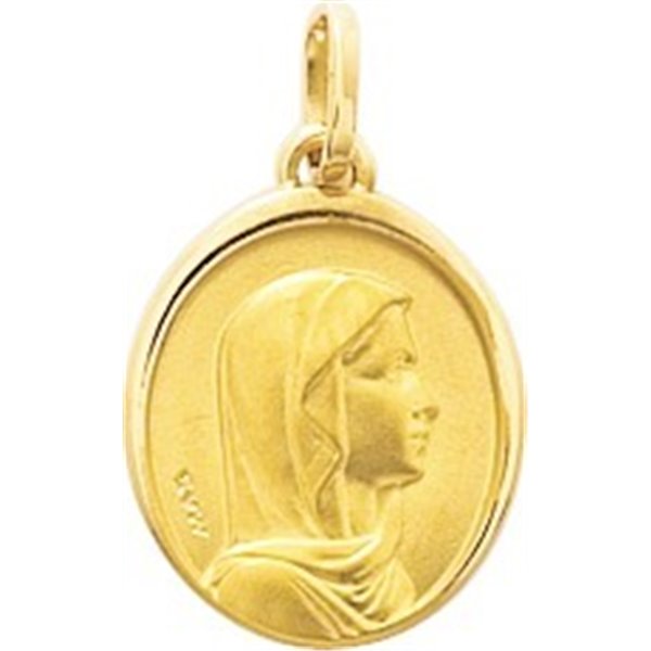 Médaille vierge Or Jaune 375