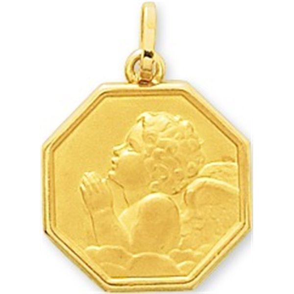 Médaille ange Or Jaune 375