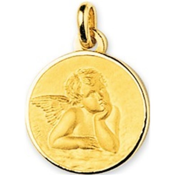 Médaille ange Or Jaune 375