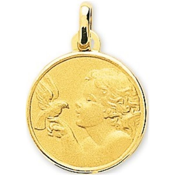 Médaille ange Or Jaune 375