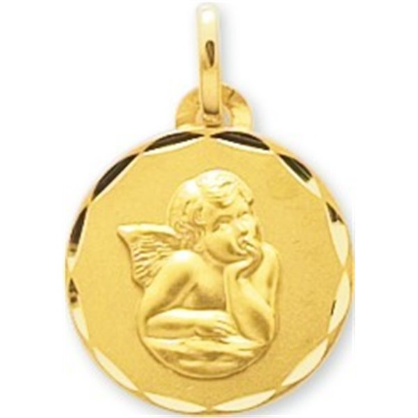 Médaille ange Or Jaune 375