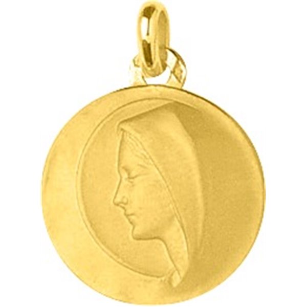 Médaille vierge Or Jaune 750