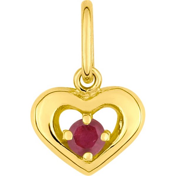 Pendentif rubis Or Jaune 375