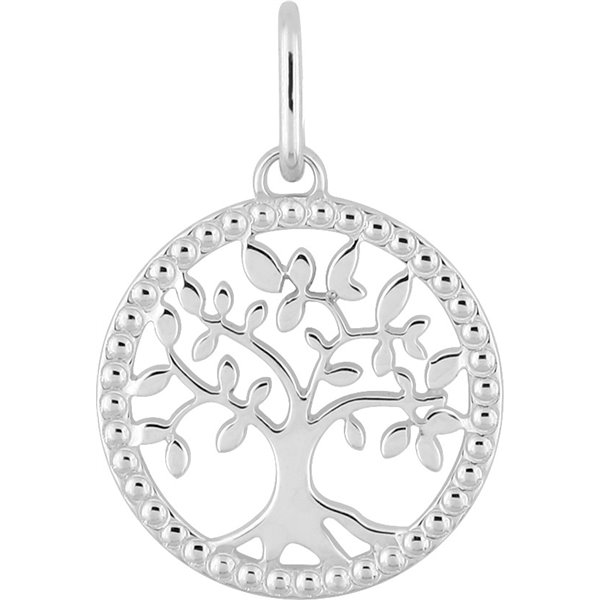 Pendentif Or Blanc 375